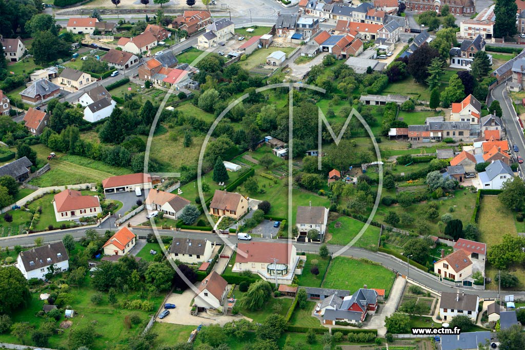 Photo arienne de Saint-Gobain (La Croix d'Alexandre)