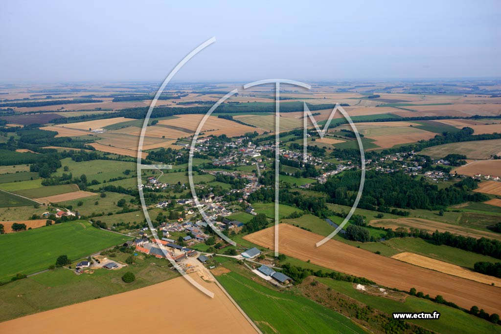 Photo arienne de Tavaux-et-Pontsricourt