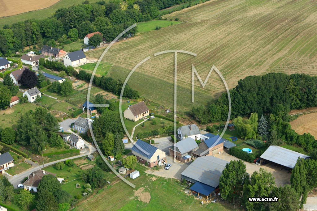 Photo arienne de Tavaux-et-Pontsricourt