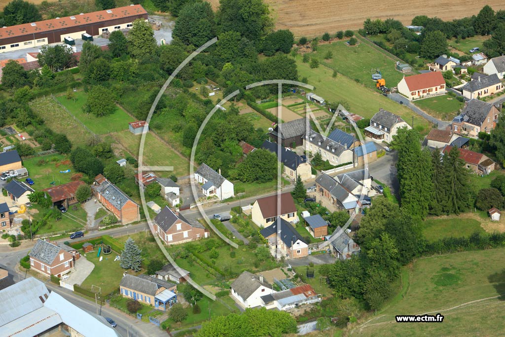 Photo arienne de Tavaux-et-Pontsricourt