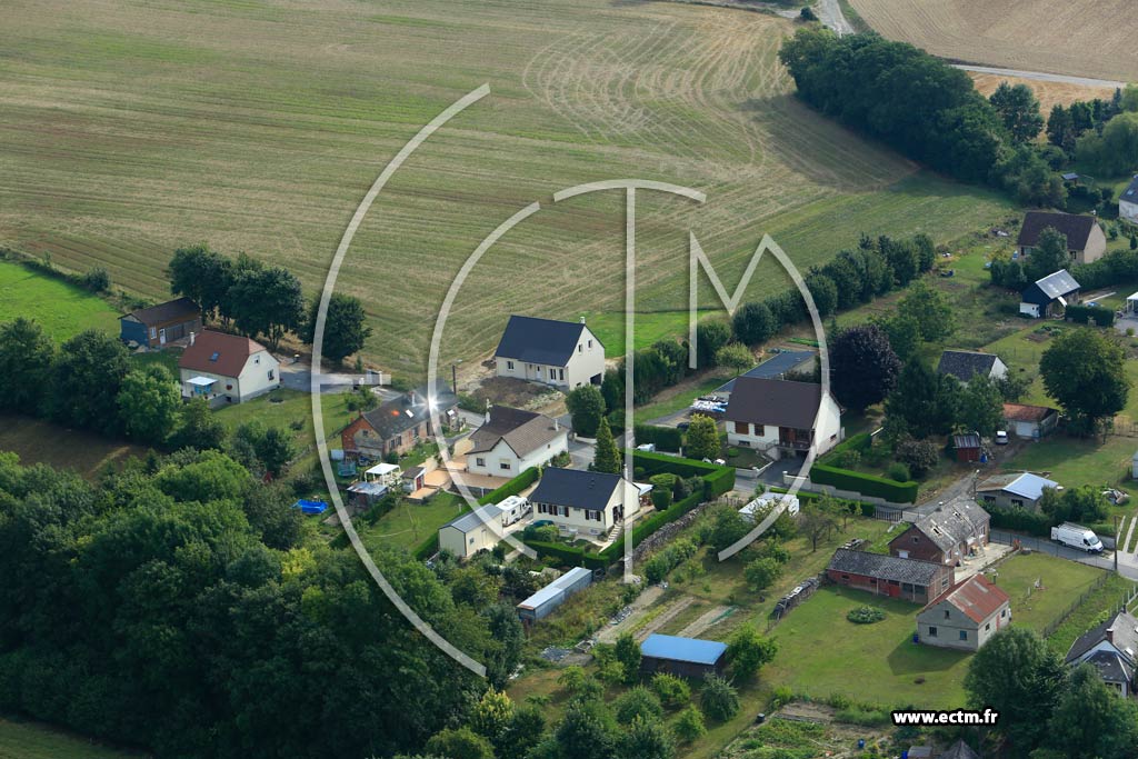 Photo arienne de Tavaux-et-Pontsricourt