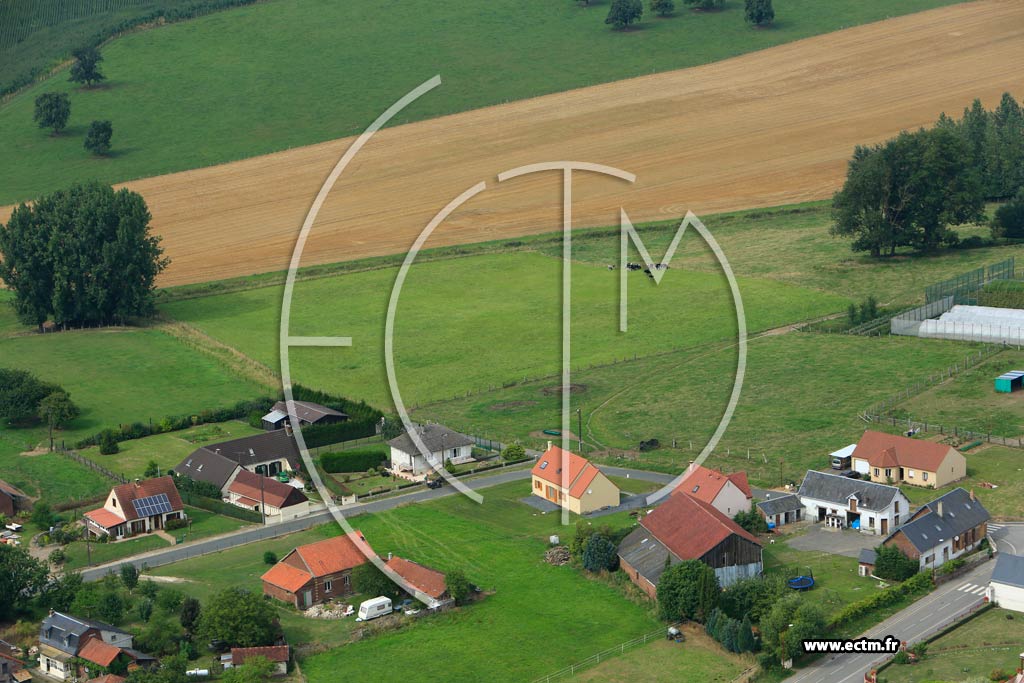 Photo arienne de Ugny-le-Gay
