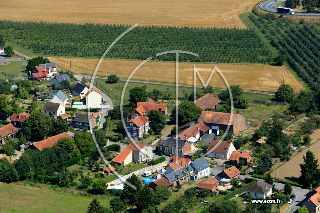 Photo arienne de Viry-Noureuil (Noureuil)