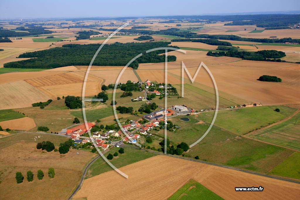 Photo arienne de Catigny (Chevilly)