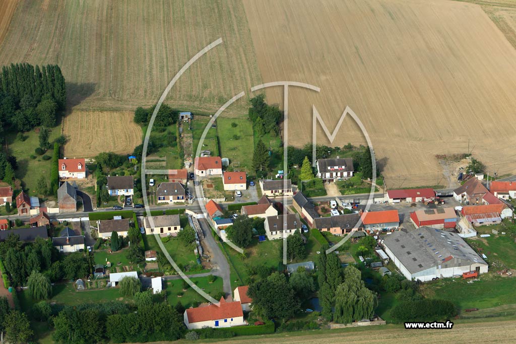 Photo arienne de Frtoy-le-Chteau