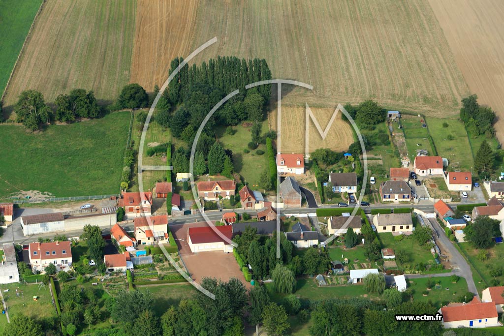 Photo arienne de Frtoy-le-Chteau
