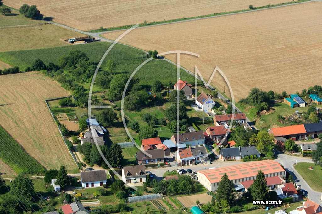 Photo arienne de Porquricourt