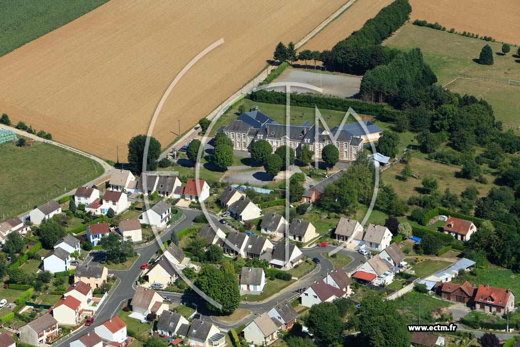 Photo arienne de Ribcourt-Dreslincourt
