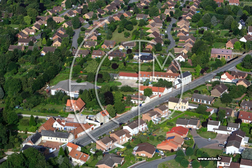 Photo arienne de Anzin-Saint-Aubin (Mont Robette)