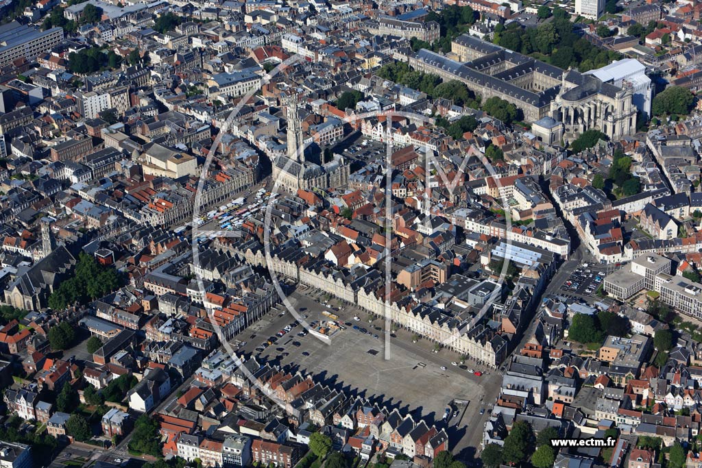Photo arienne de Arras