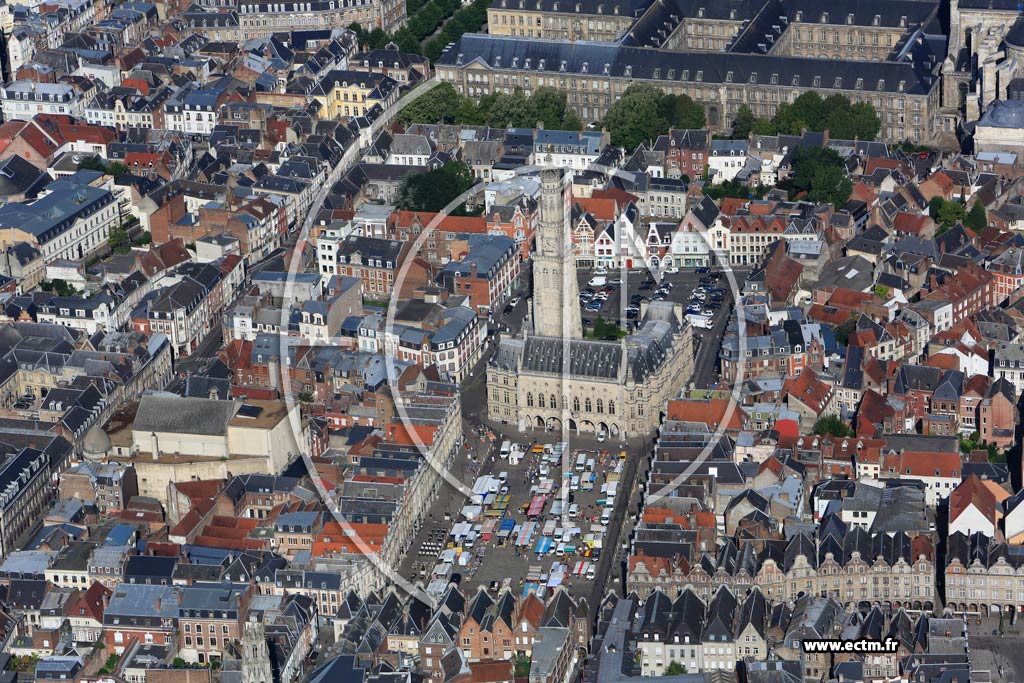 Photo arienne de Arras