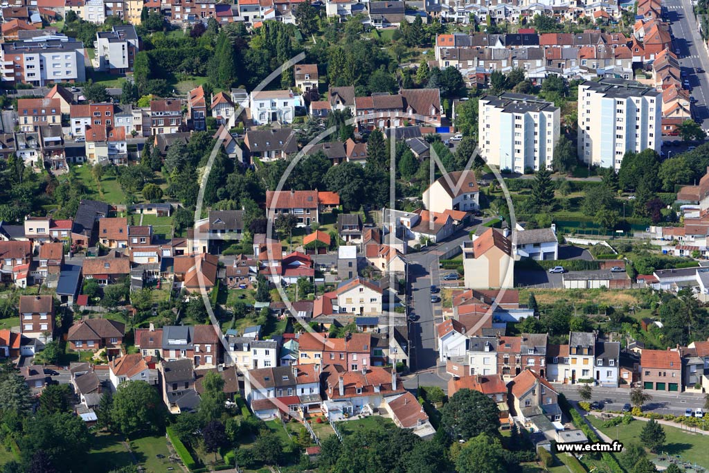 Photo arienne de Arras (Faubourg Ronville)