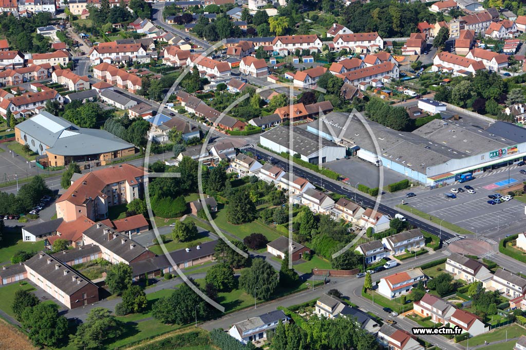 Photo arienne de Arras (Faubourg Ronville)