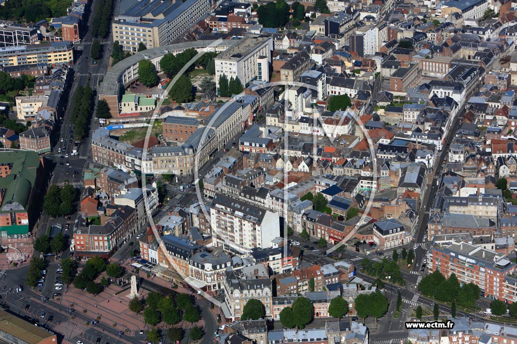 Photo arienne de Arras (Gambetta-Carnot)