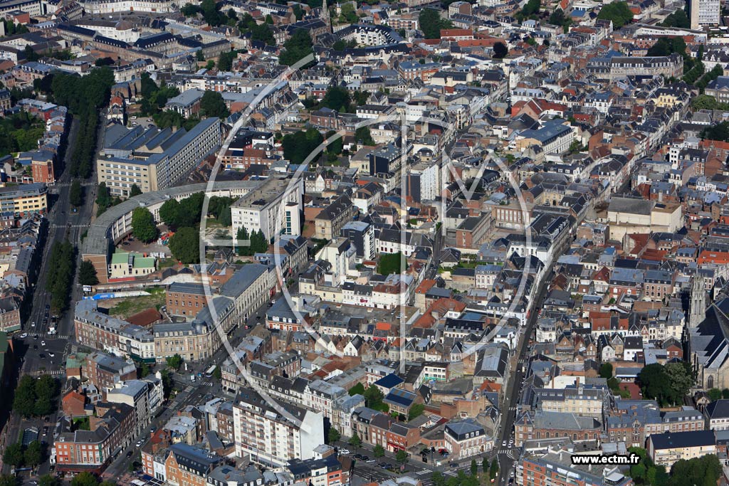 Photo arienne de Arras (Gambetta-Carnot)