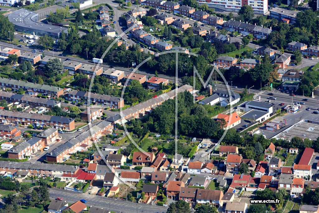Photo arienne de Arras (Quartier des Bleuets-Eglantines)