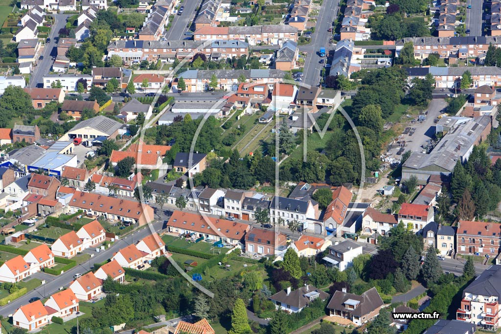Photo arienne de Arras (Quartier J.F Kennedy)