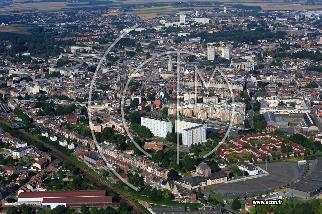 Photo arienne de Arras (Quartiers Sud)