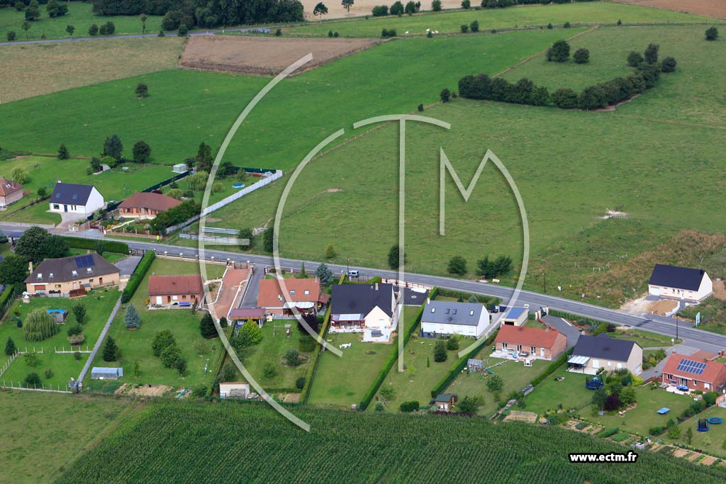 Photo arienne de Avesnes-le-Comte