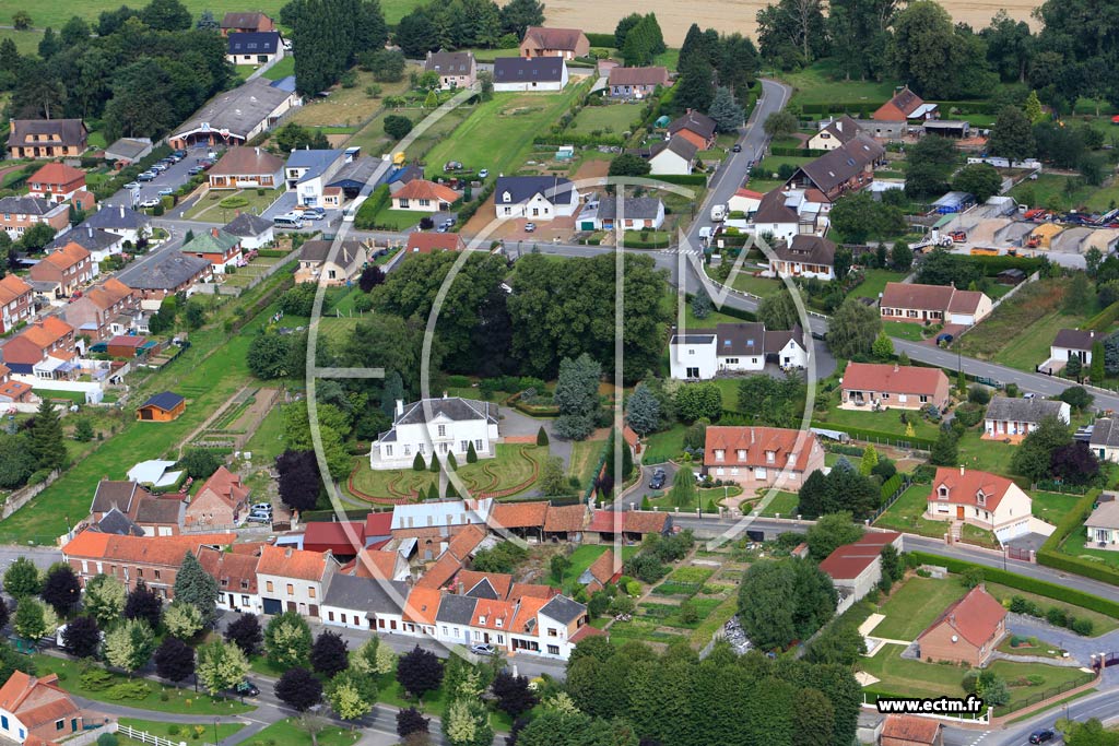 Photo arienne de Avesnes-le-Comte