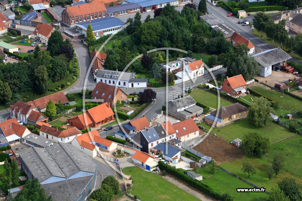 Photo arienne de Avesnes-le-Comte