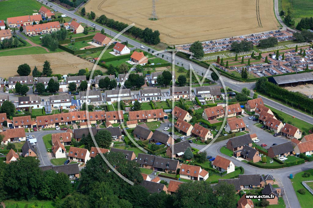 Photo arienne de Avesnes-le-Comte
