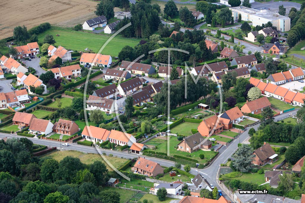 Photo arienne de Avesnes-le-Comte