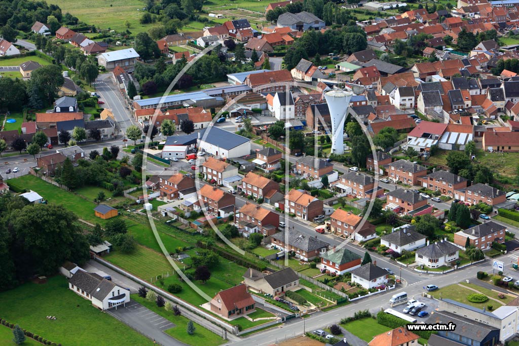 Photo arienne de Avesnes-le-Comte