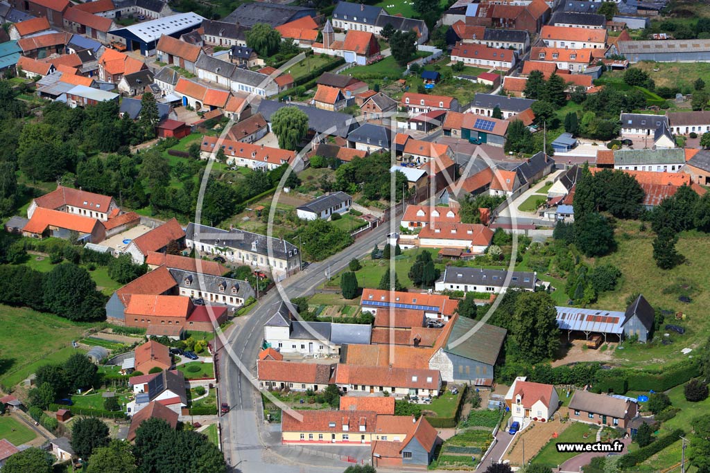 Photo arienne de Bailleulval