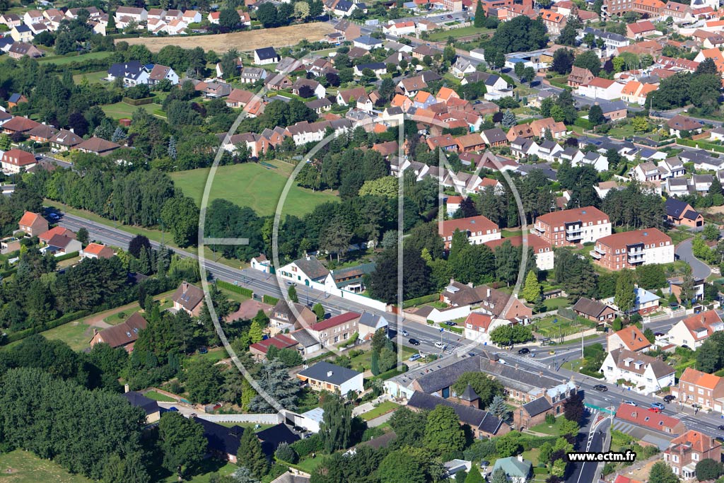 Photo arienne de Dainville