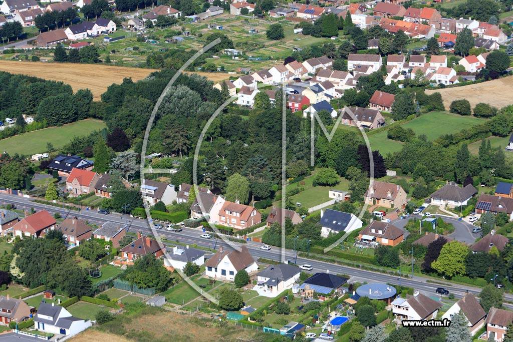 Photo arienne de Dainville