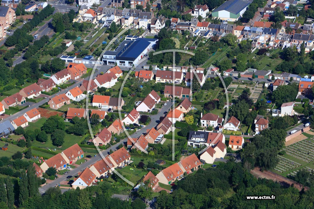 Photo arienne de Dainville (Quartier Broussais-Lavoisier)