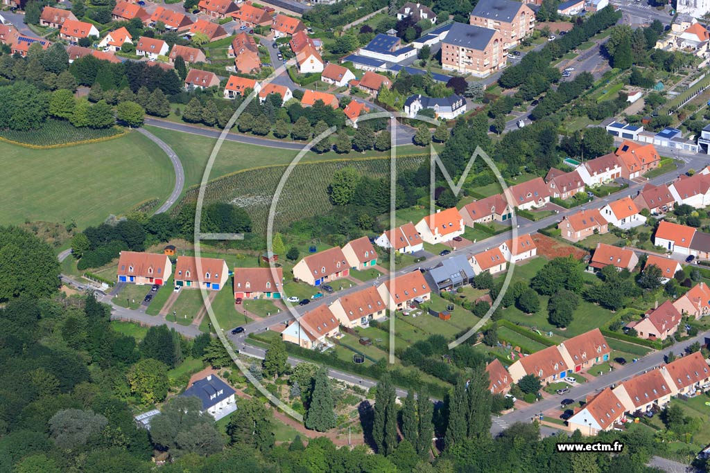 Photo arienne de Dainville (Quartier Broussais-Lavoisier)
