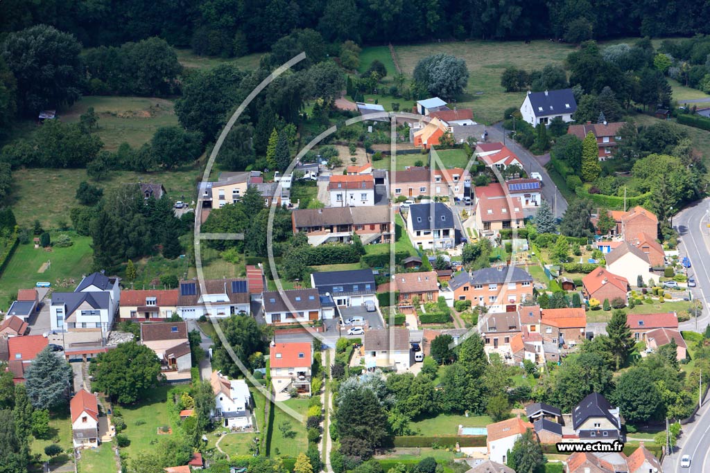 Photo arienne de Givenchy-en-Gohelle