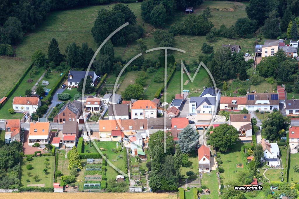 Photo arienne de Givenchy-en-Gohelle