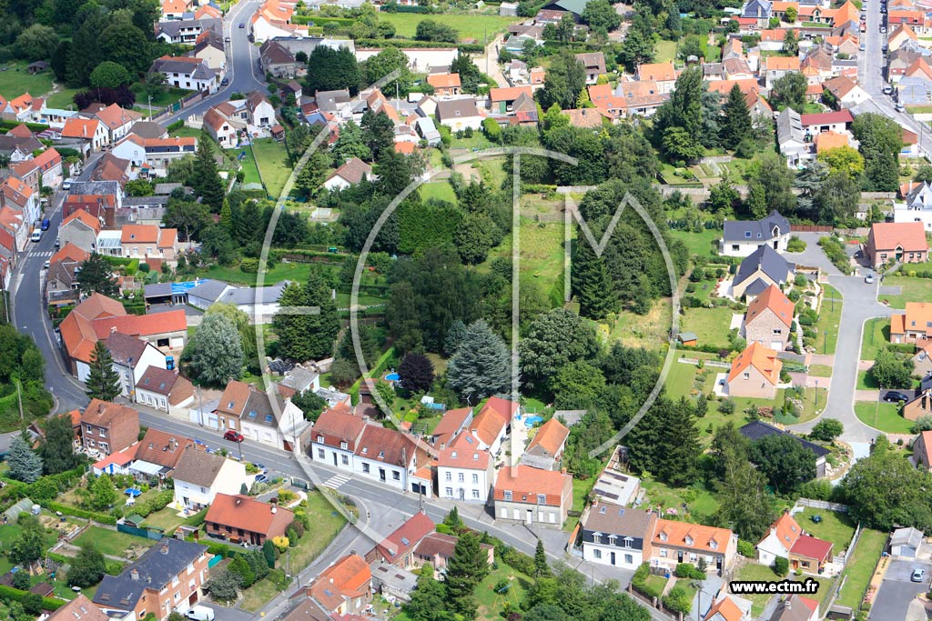 Photo arienne de Givenchy-en-Gohelle