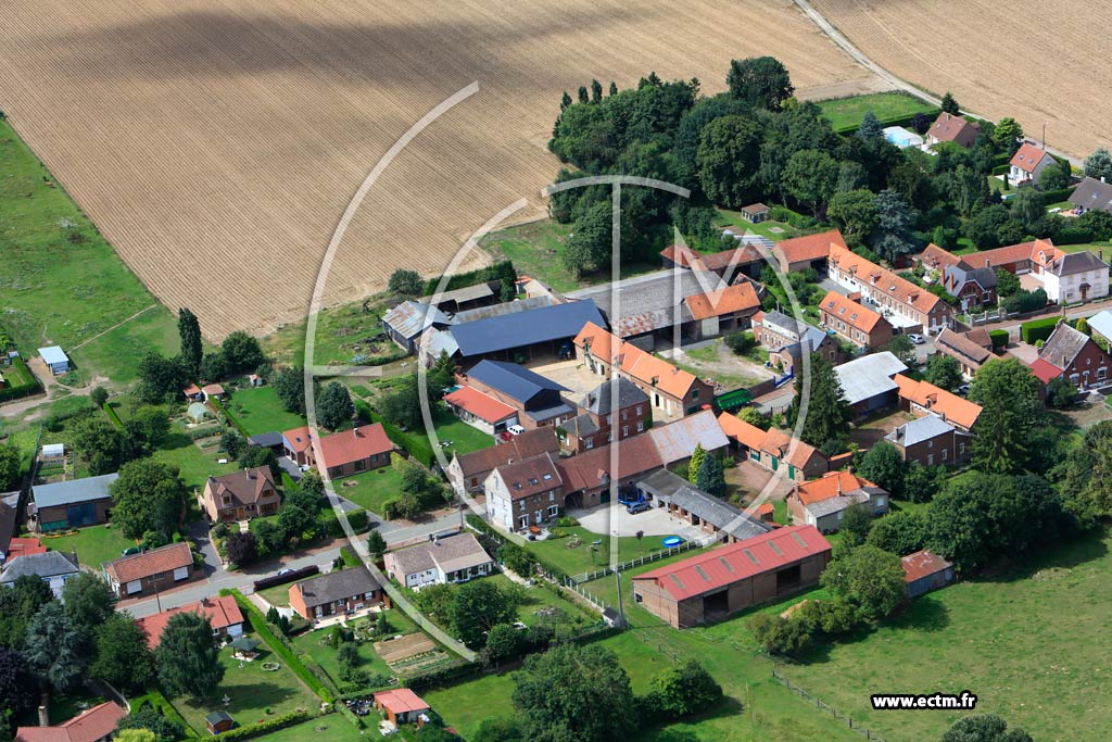 Photo arienne de Hnin-sur-Cojeul