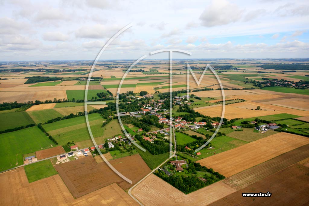 Photo arienne de Lattre-Saint-Quentin