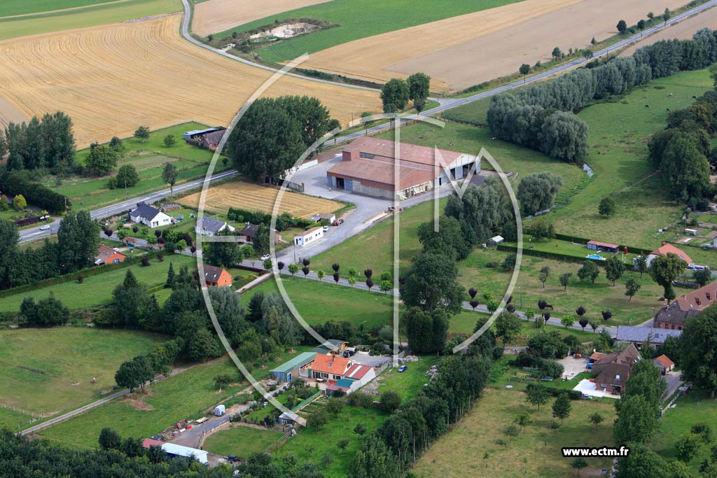 Photo arienne de Lattre-Saint-Quentin