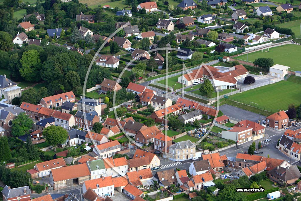 Photo arienne de Maruil (Rsidence de la Fontaine)