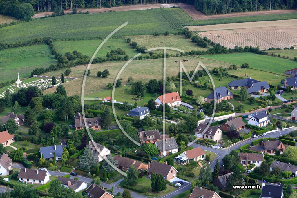 Photo arienne de Maruil (Rsidence de la Fontaine)