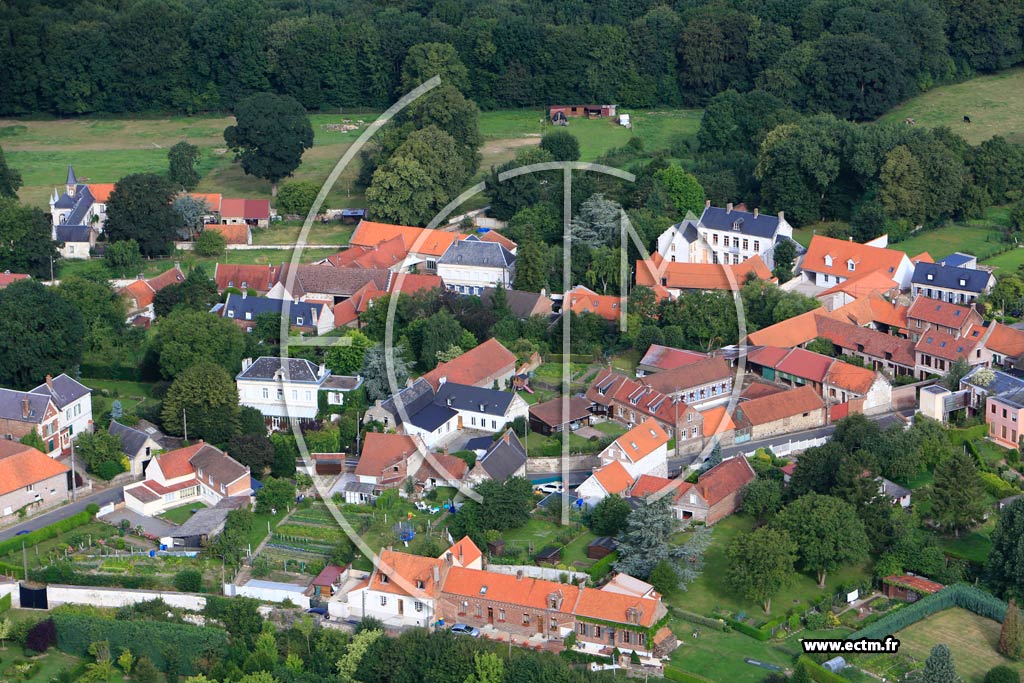 Photo arienne de Mont-Saint-loi