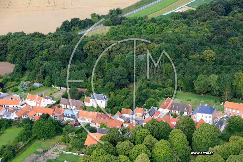 Photo arienne de Mont-Saint-loi