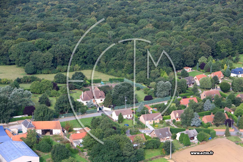 Photo arienne de Mont-Saint-loi