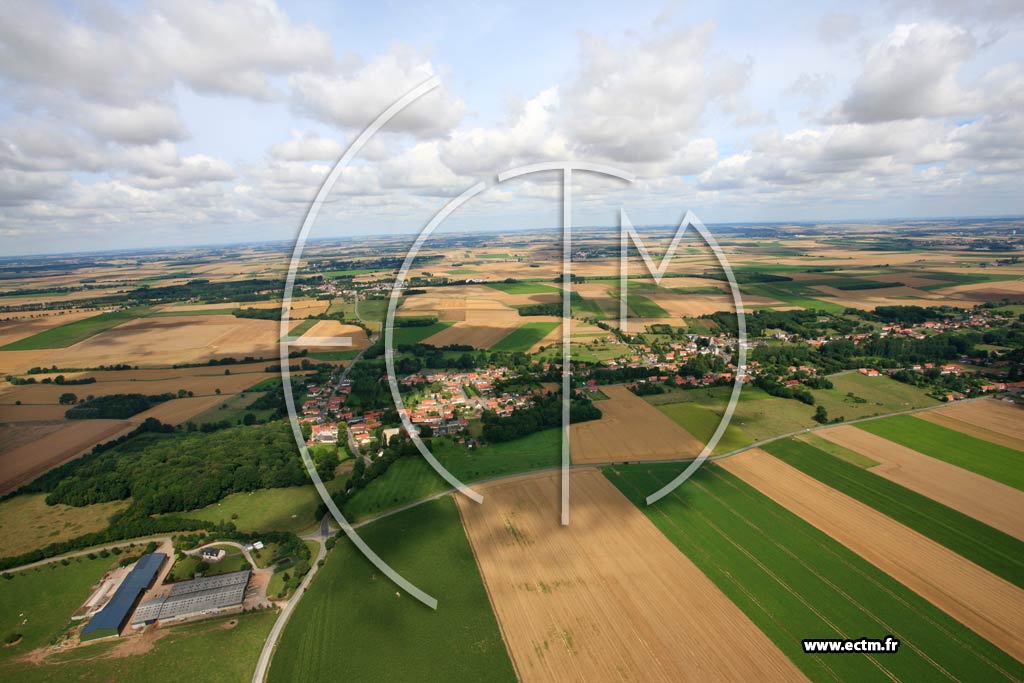 Photo arienne de Rivire (Bellacourt)