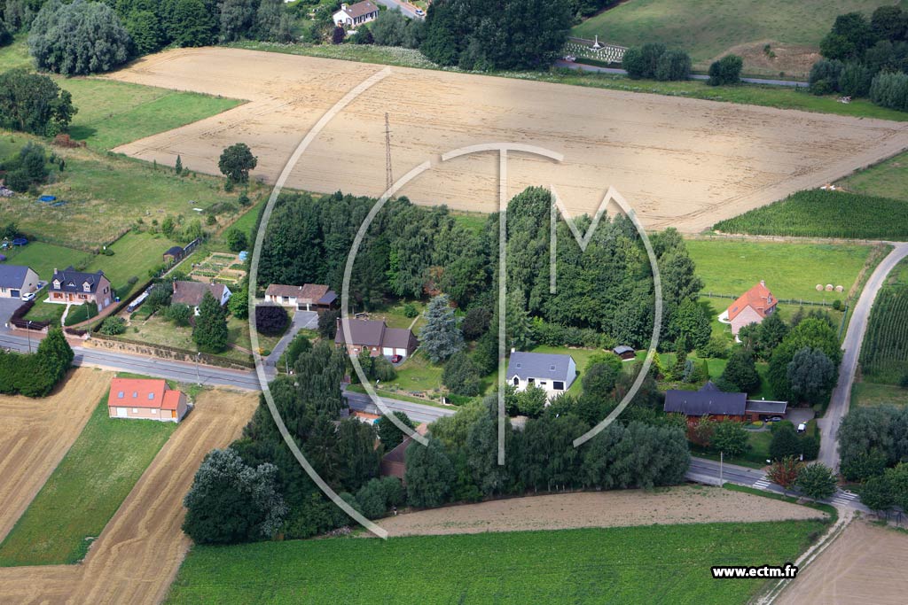 Photo arienne de Rivire (Bretencourt)