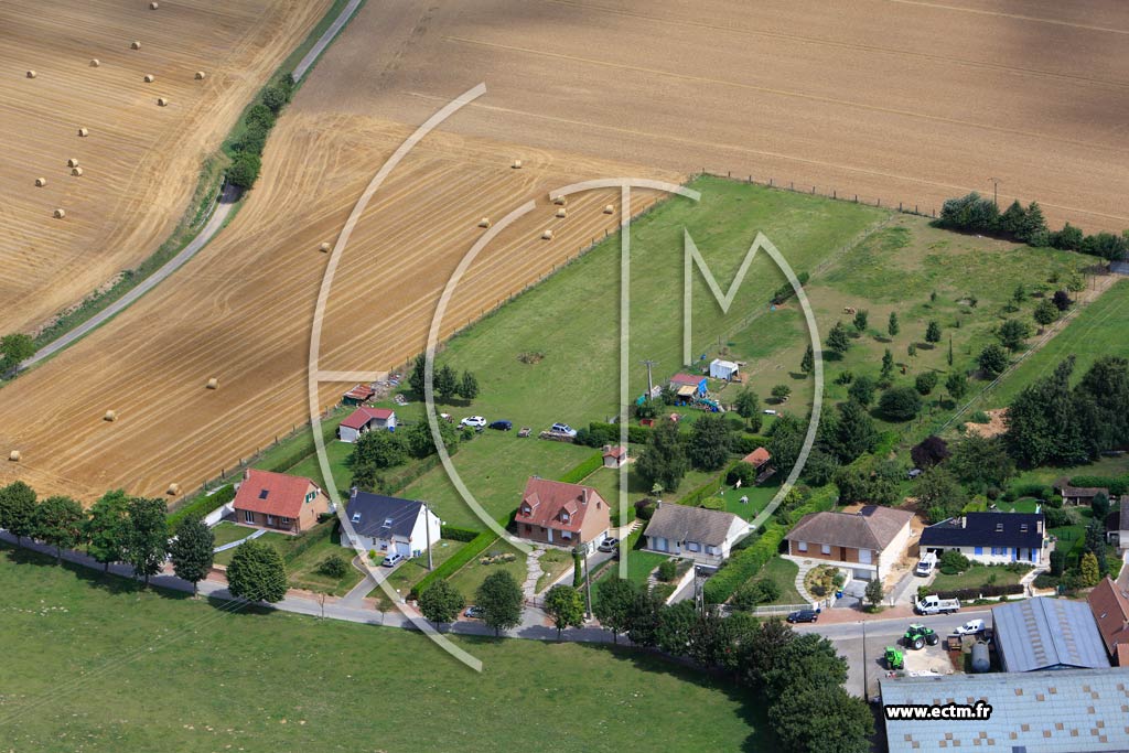 Photo arienne de Saint-Martin-sur-Cojeul