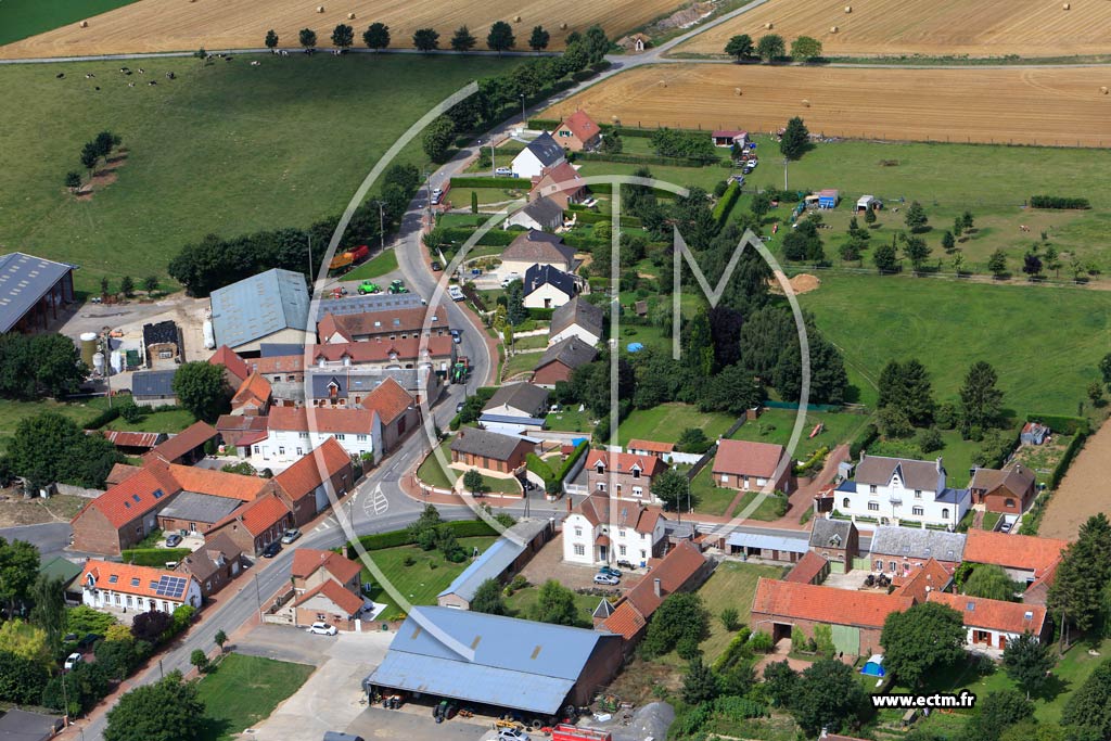 Photo arienne de Saint-Martin-sur-Cojeul