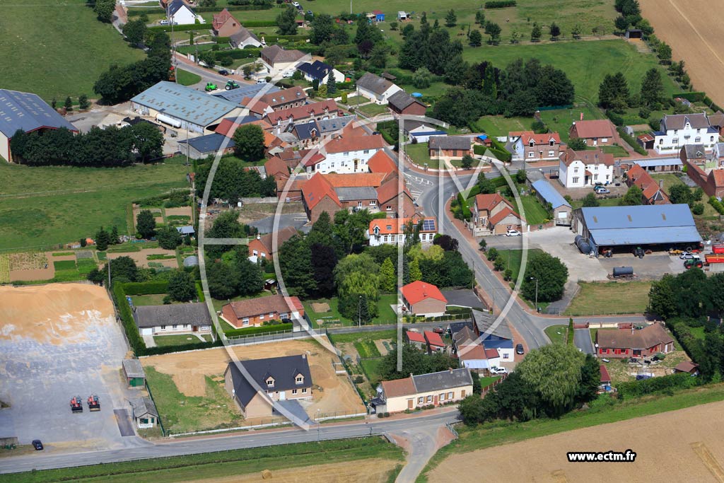 Photo arienne de Saint-Martin-sur-Cojeul