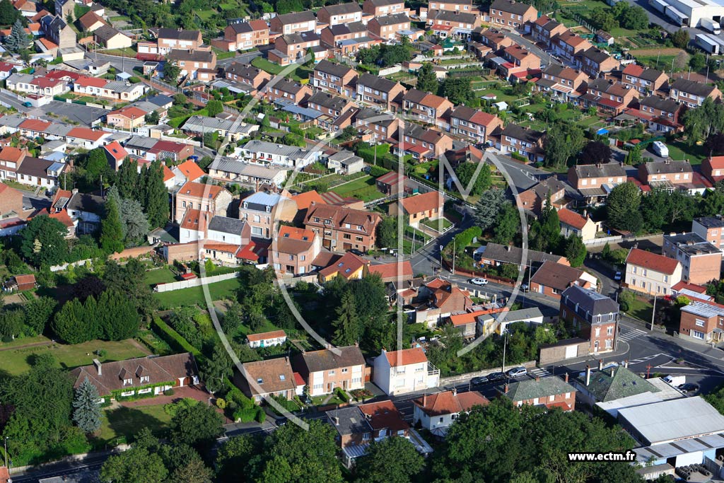 Photo arienne de Saint-Nicolas